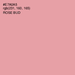 #E7A0A5 - Rose Bud Color Image